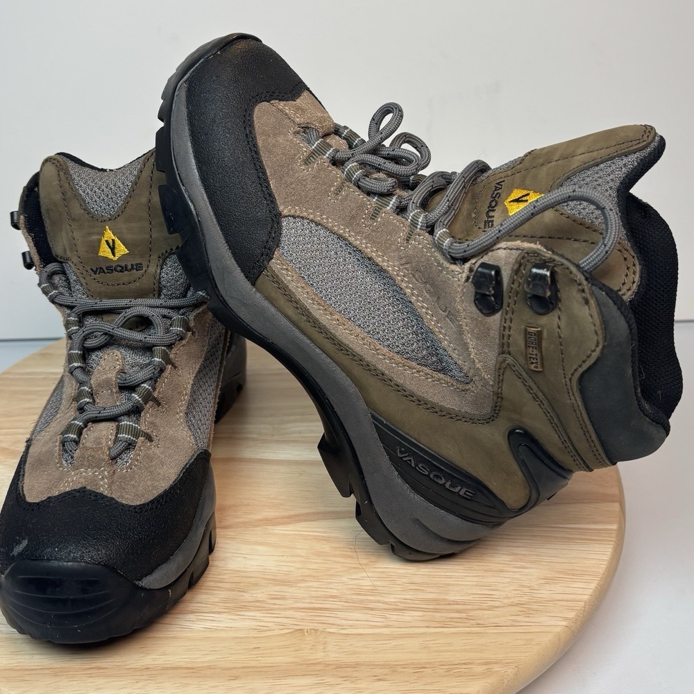 Vasque Skywalk Gore-Tex Waterproof Hiking Boots Leather‎ Women's Size 6 Brown